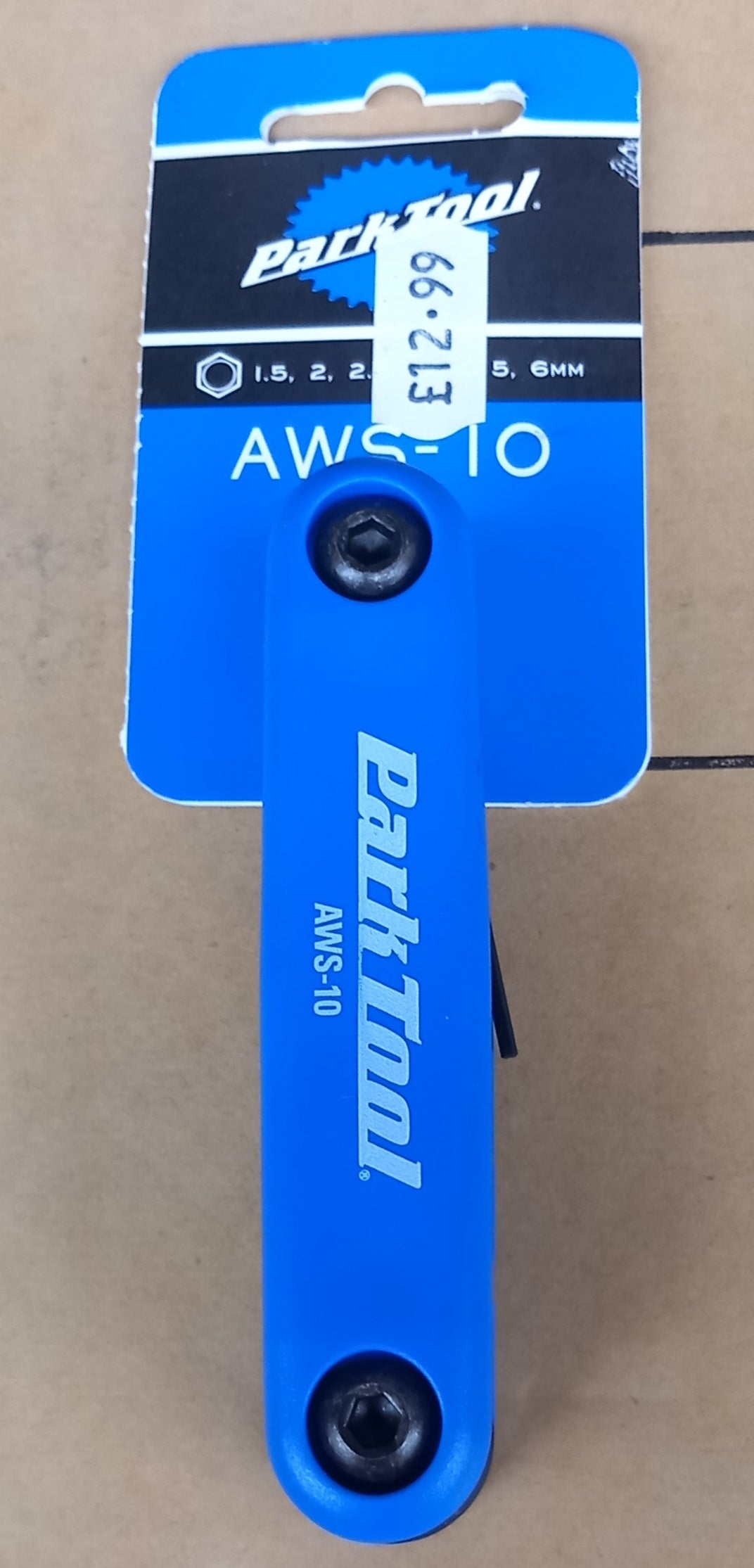 Park tool folding hex set