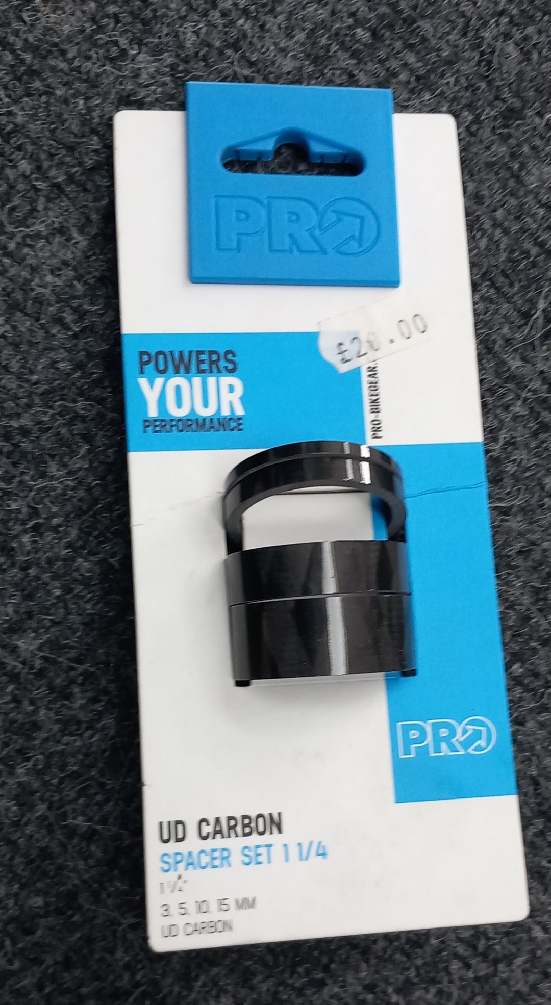 Pro UD carbon spacer shim