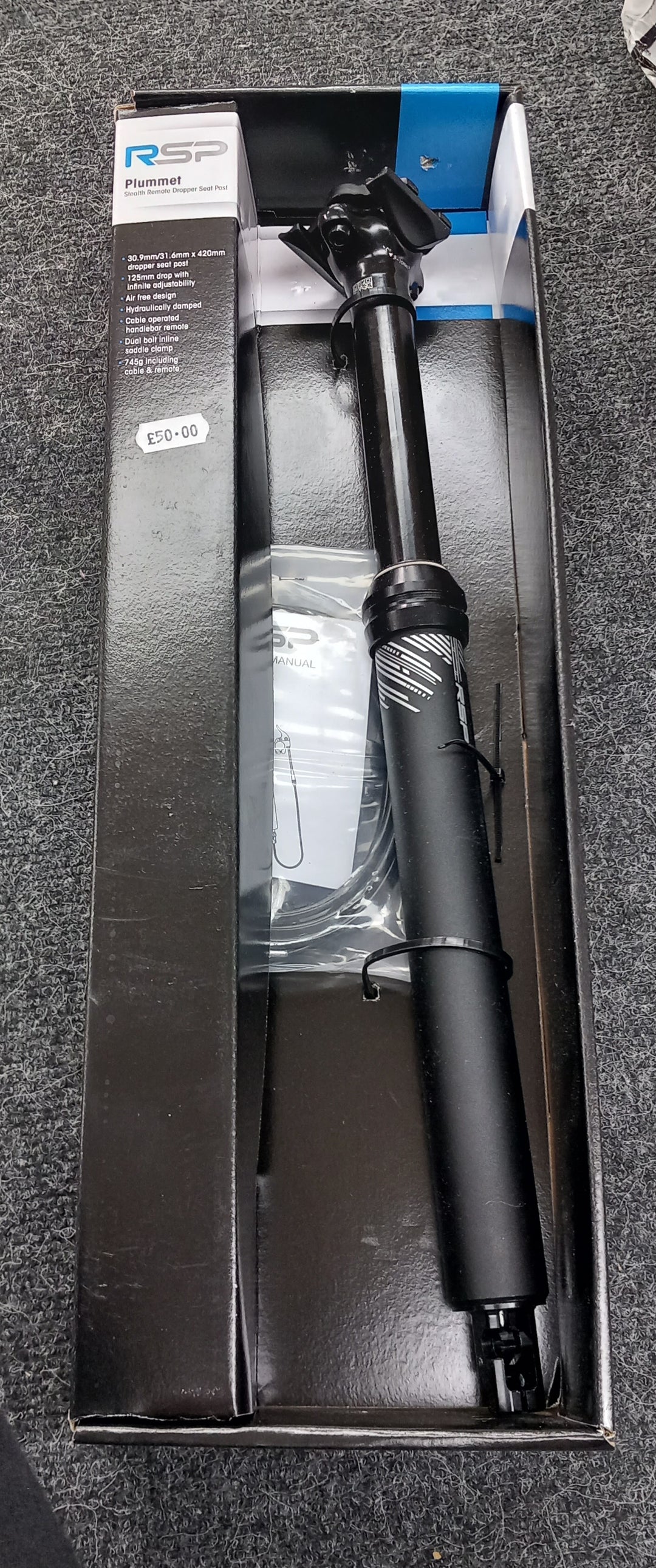RSP plummet dropper seat post