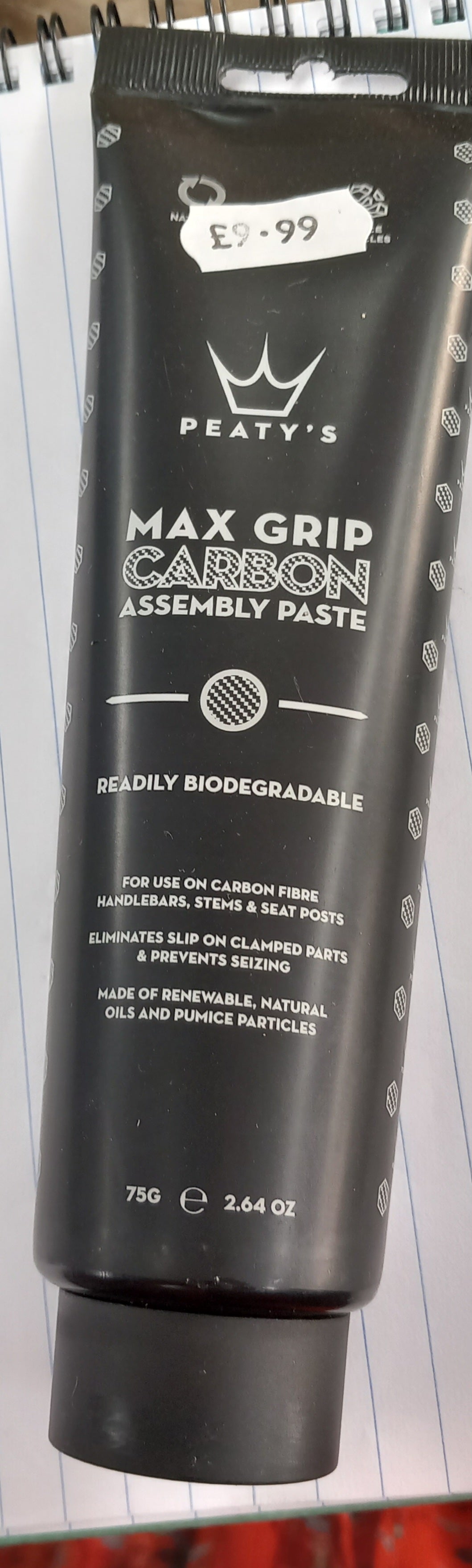 Peaty's max grip carbon assembly paste