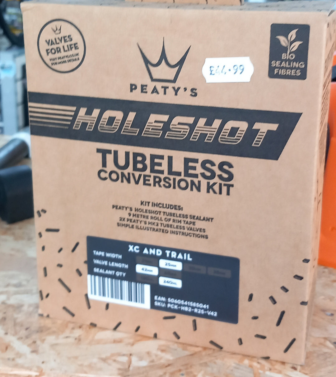 Peaty's tubeless conversion kit