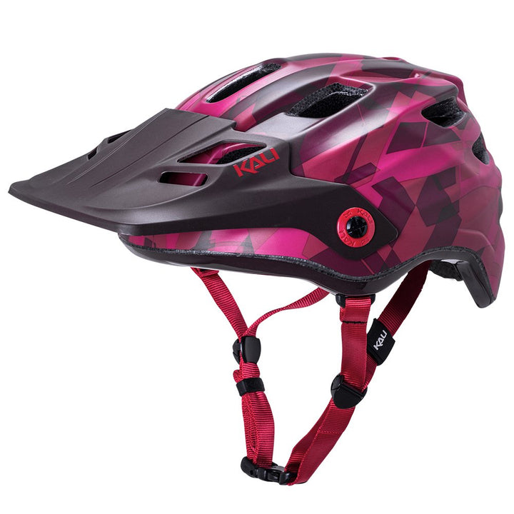 Kali Maya 3.0 Camo Matt Red Burgundy Helmet
