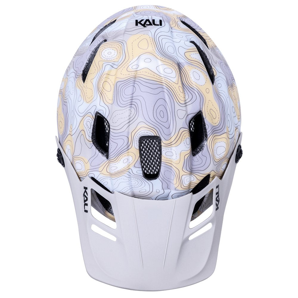 Kali Maya 3.0 Topo Camo Matt Khaki Helmet