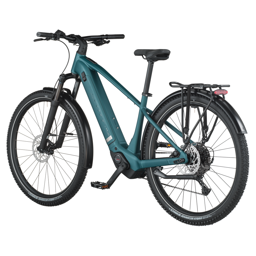 Scott Axis 30 Green 2026 Electric Hybrid Bike