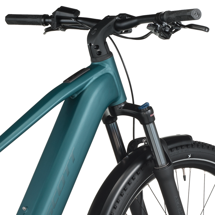 Scott Axis 30 Green 2026 Electric Hybrid Bike