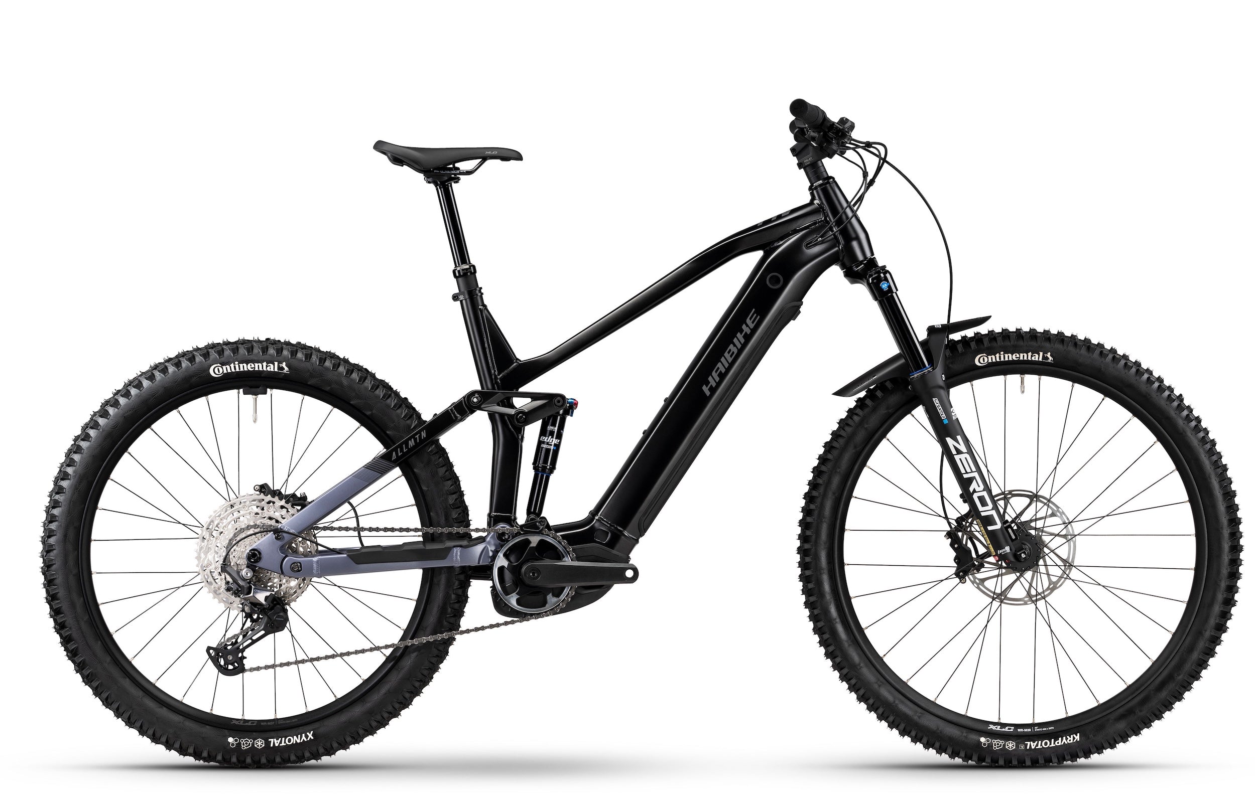 Nacky　EYEOFTHESTORM（B2サイズ） Haibike AllMtn 2 Black 2026 Electric Mountain Bike – Les's Cycles