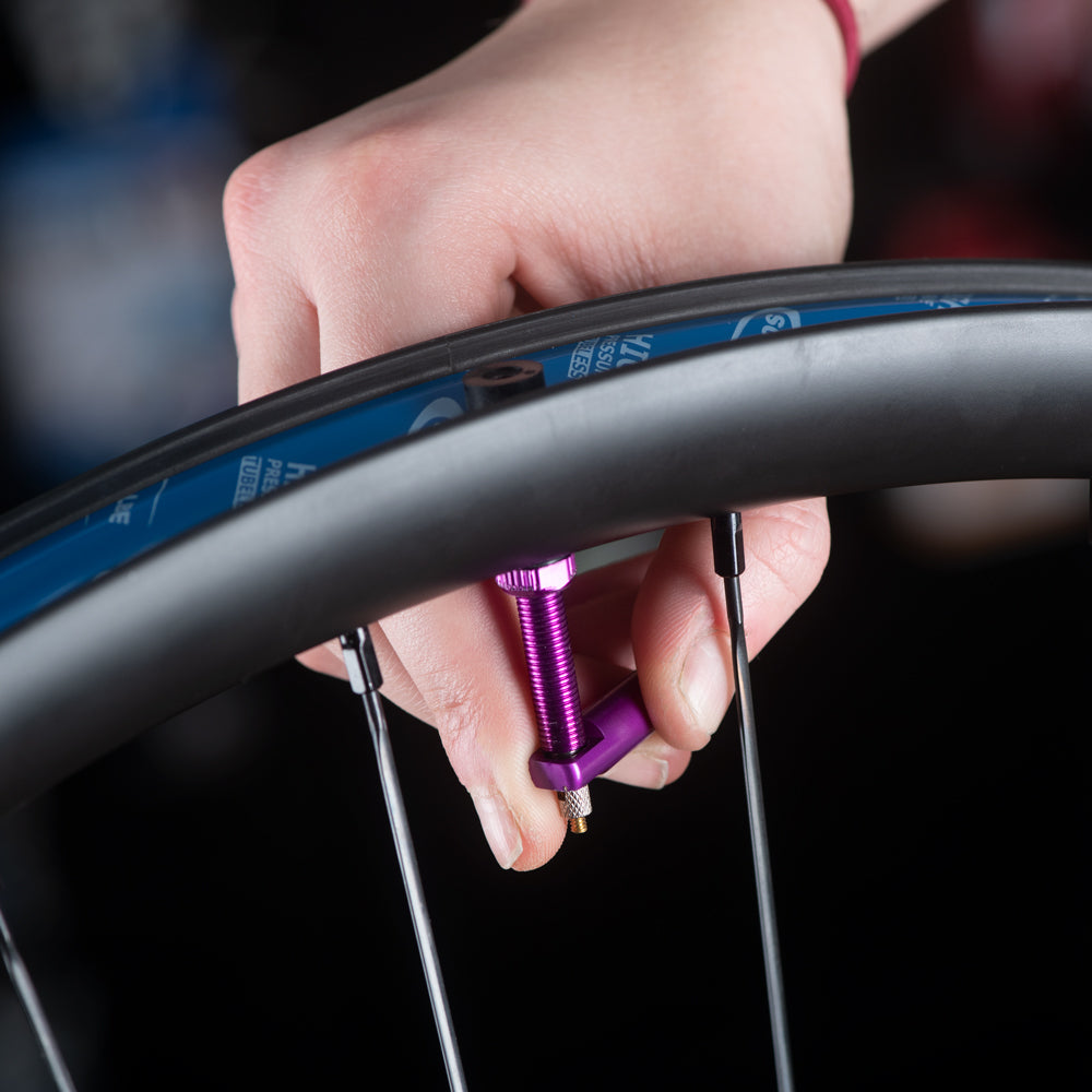 Oxford Tubeless Alloy Valve 48mm Various Colours