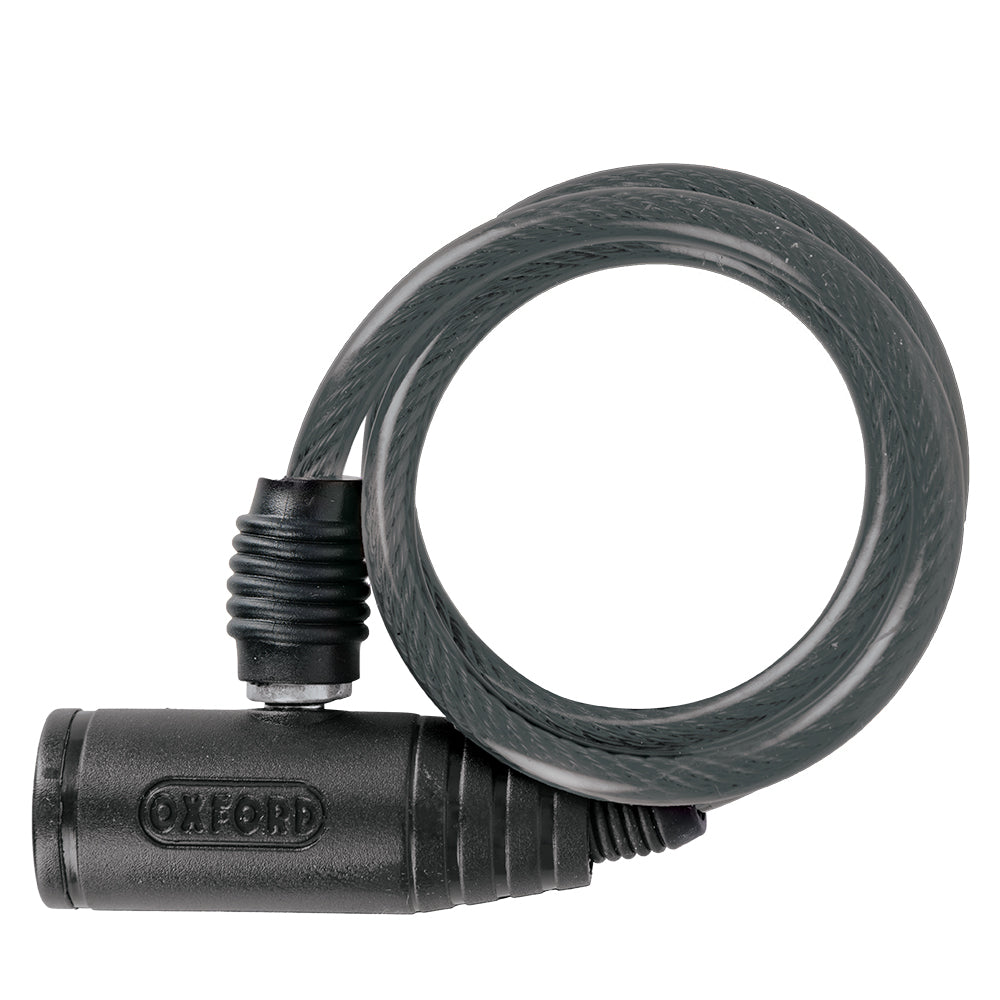 Oxford Bumper Cable Lock 6mm x 600mm Various Colours