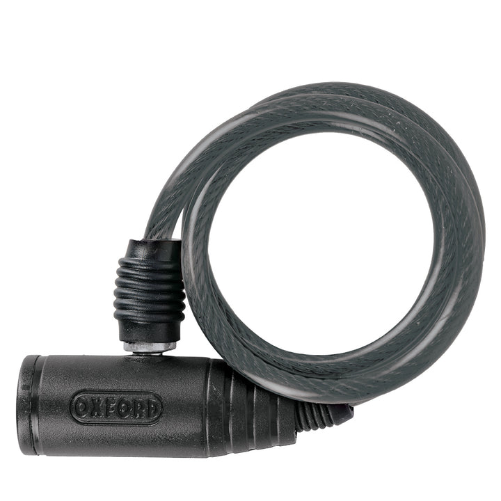 Oxford Bumper Cable Lock 6mm x 600mm Various Colours