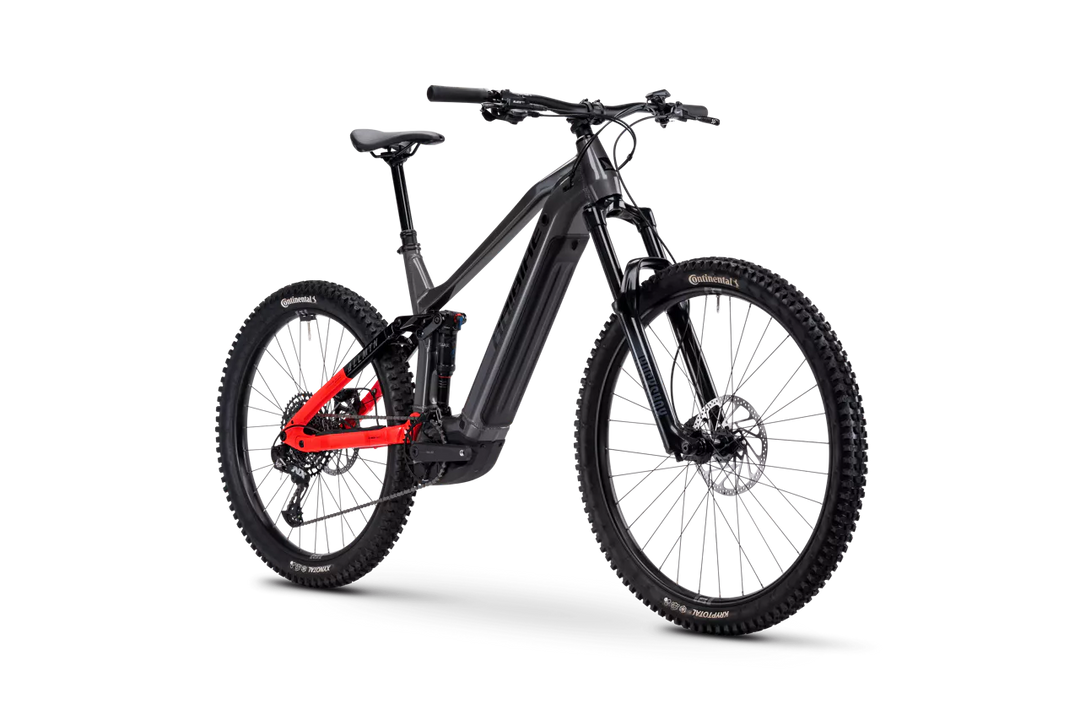 Haibike AllMtn 4 Silver 800wh 2025 Electric Mountain Bike