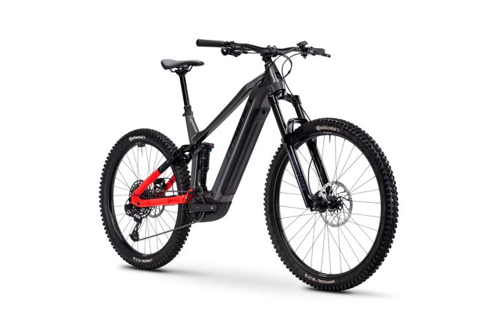 Haibike AllMtn 4 Silver 800wh 2025 Electric Mountain Bike