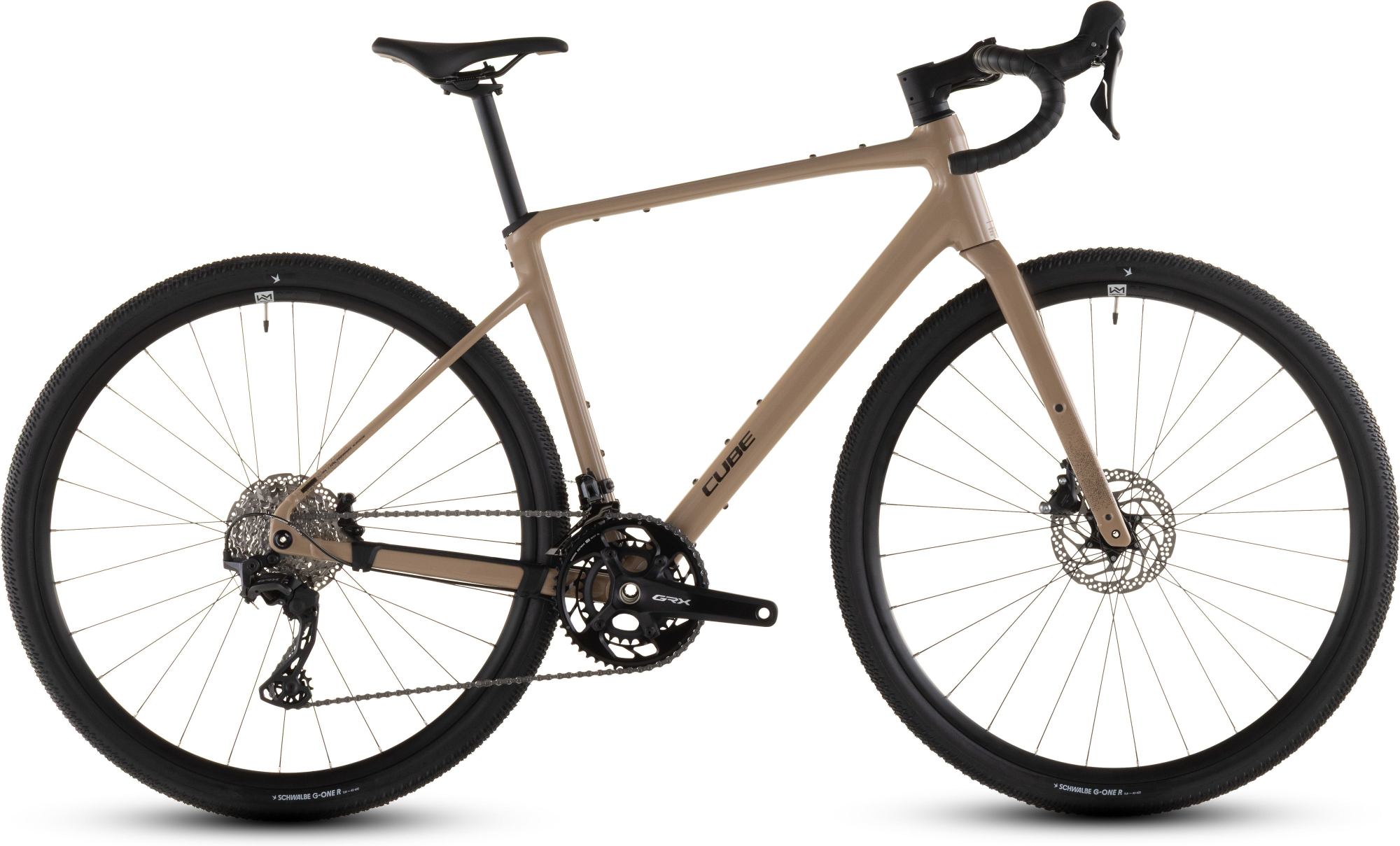 cube gravel bikes uk Cube Nuroad Race Cappuccino 2026 Gravel Road Bike – Les's Cycles