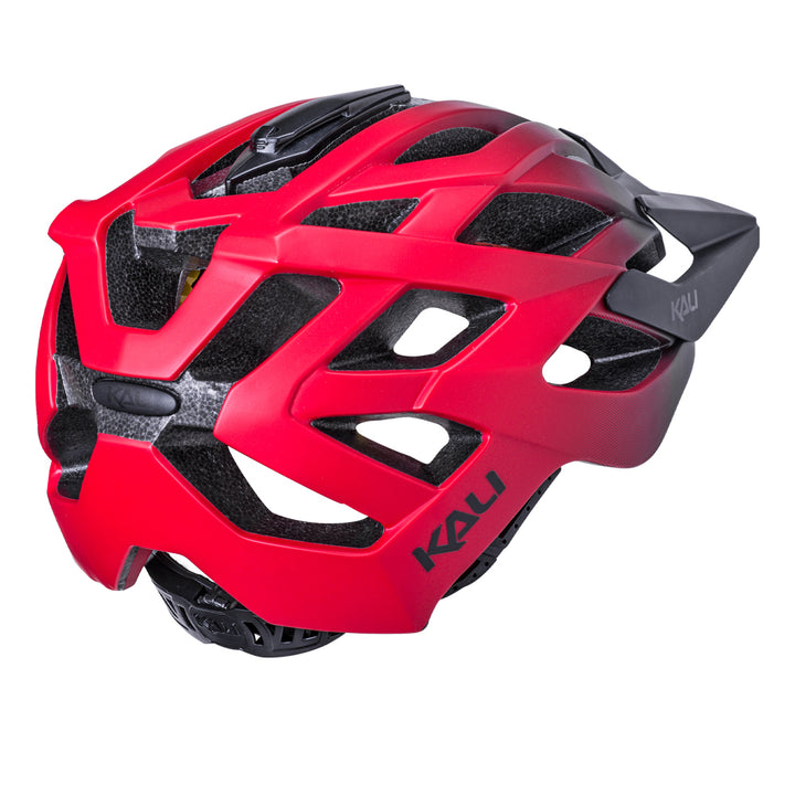 Kali Lunati 2.0 Fade Matt Black/Red Helmet