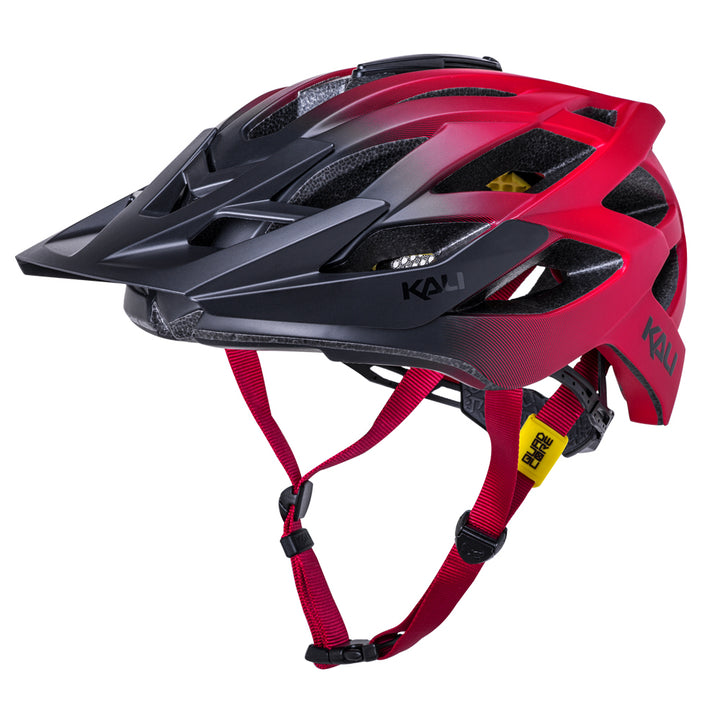 Kali Lunati 2.0 Fade Matt Black/Red Helmet