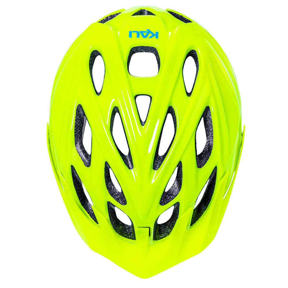 Kali Chakra Youth Gloss Neon Yellow Helmet