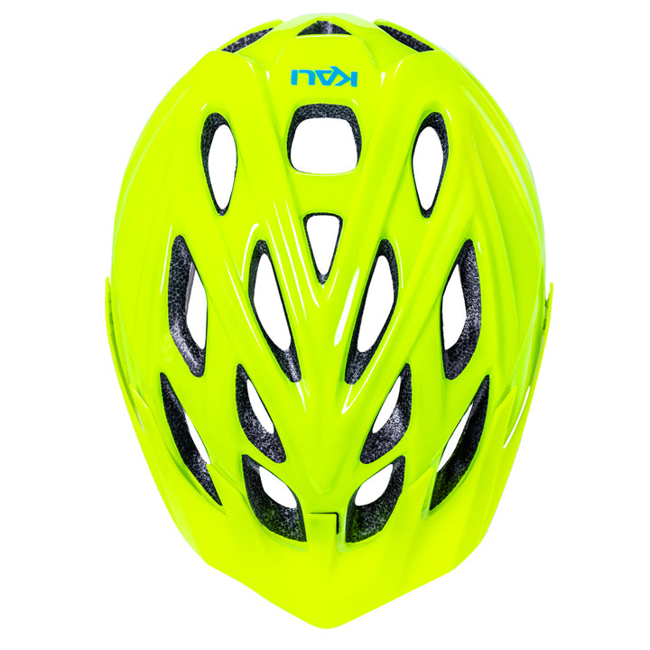 Kali Chakra Youth Gloss Neon Yellow Helmet