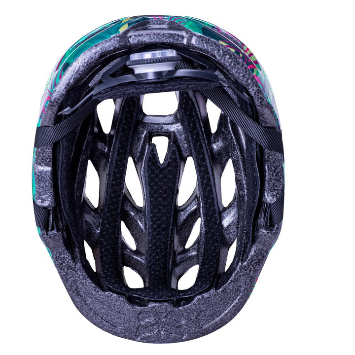 Kali Chakra Lighted Jungle Gloss Green Kids Helmet