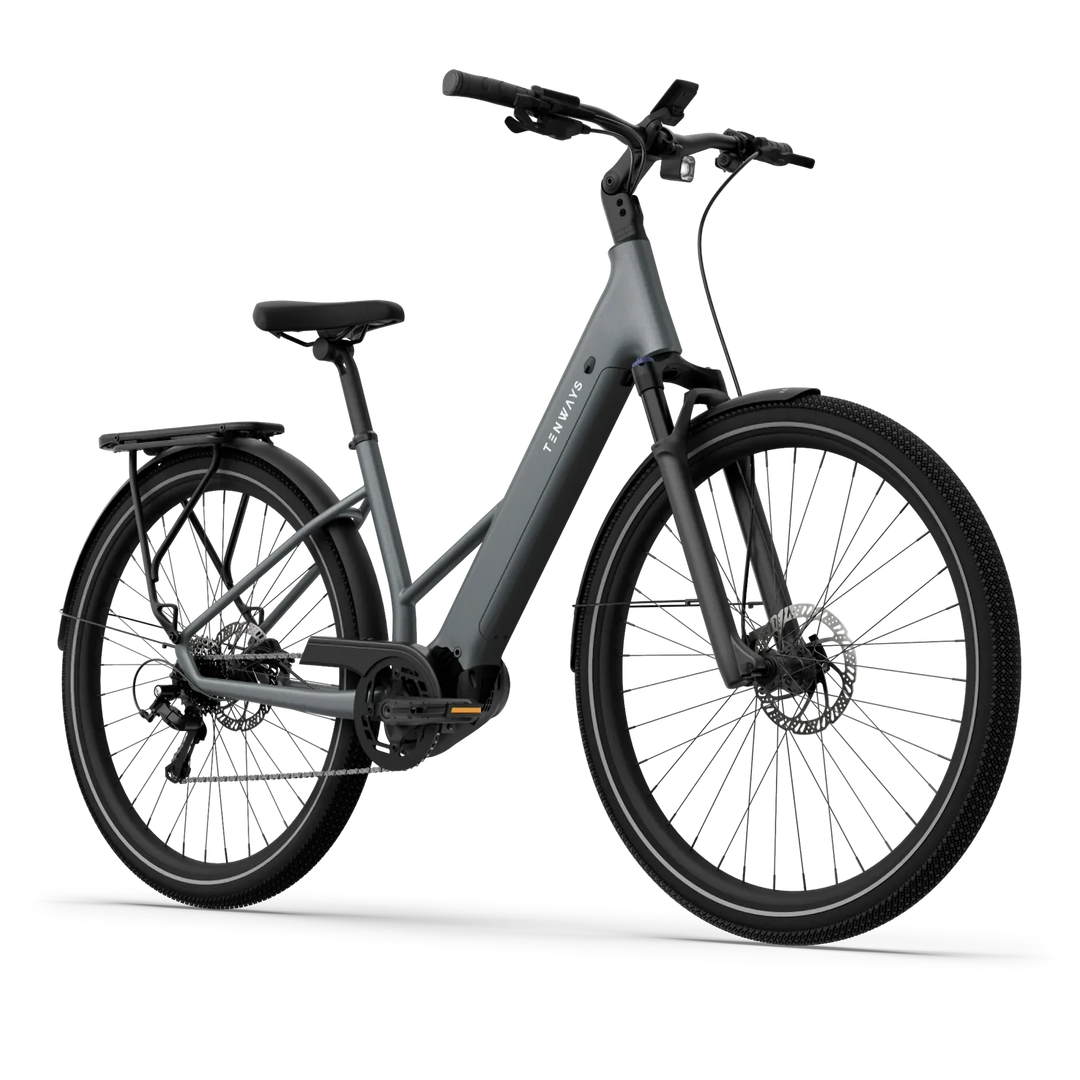 Tenways Ago Air Arctic Grey 2025 Urban Trekking E-Bike