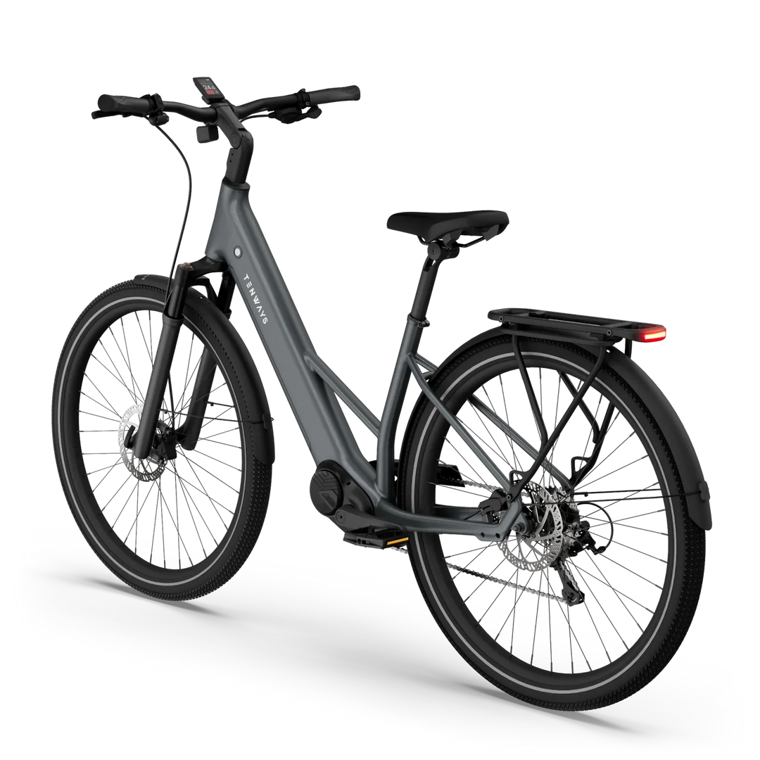 Tenways Ago Air Arctic Grey 2025 Urban Trekking E-Bike