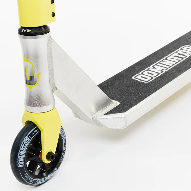 Dominator Airborne Complete Scooter - Anodised Silver / Black