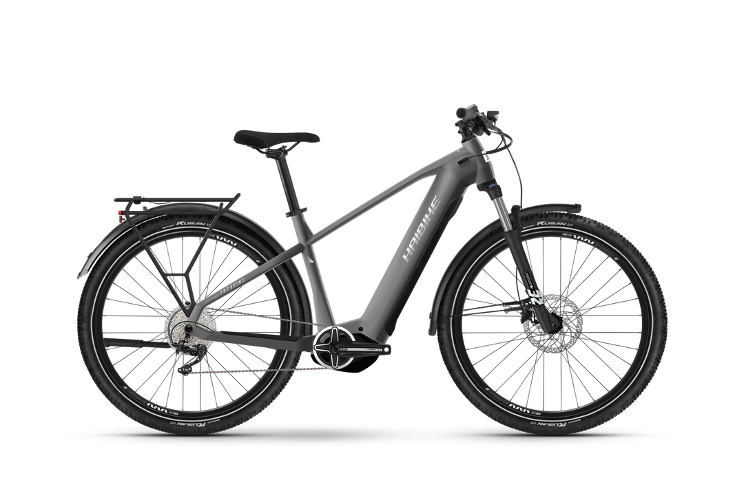 Haibike Trekking 4 High Grey 2024 Electric Hybrid Bike