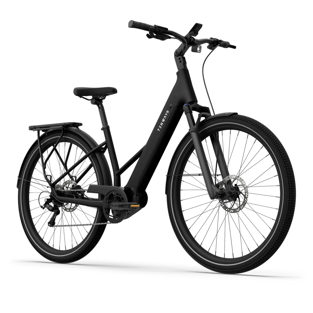 Tenways Ago Air Midnight Black 2025 Urban Trekking E-Bike
