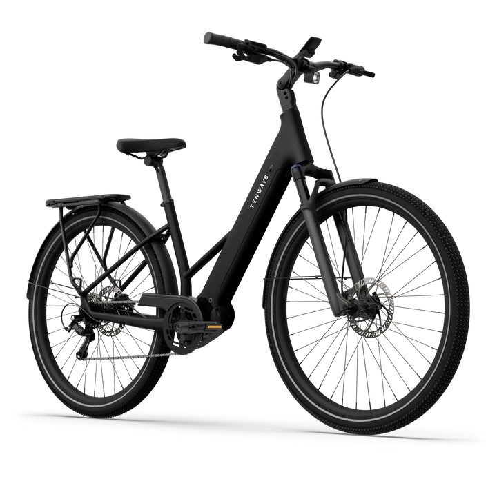 Tenways Ago Air Midnight Black 2025 Urban Trekking E-Bike
