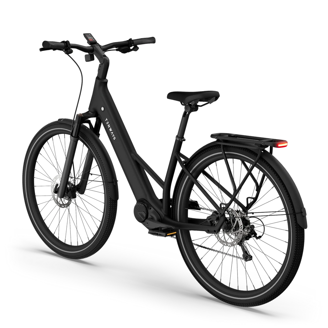 Tenways Ago Air Midnight Black 2025 Urban Trekking E-Bike