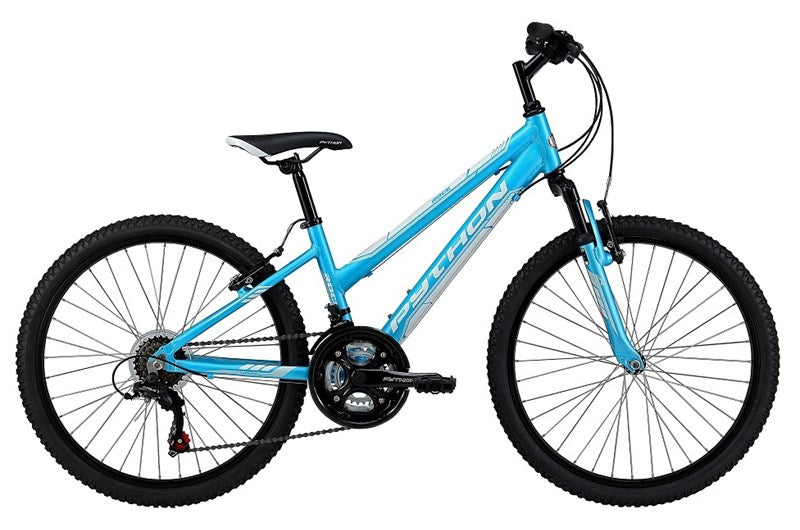 Python Rock Girls FS Shimano 18spd 24" Kids Bike