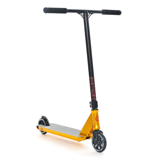 District Titan Complete Scooter - Ano Gold / Black 120mm Wheels