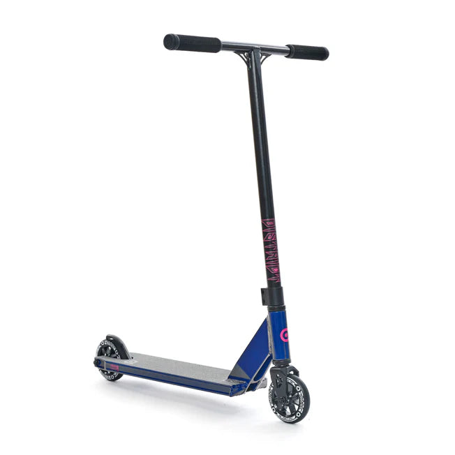 District Titus Complete Scooter - Gloss Blue / Black 110m Wheels