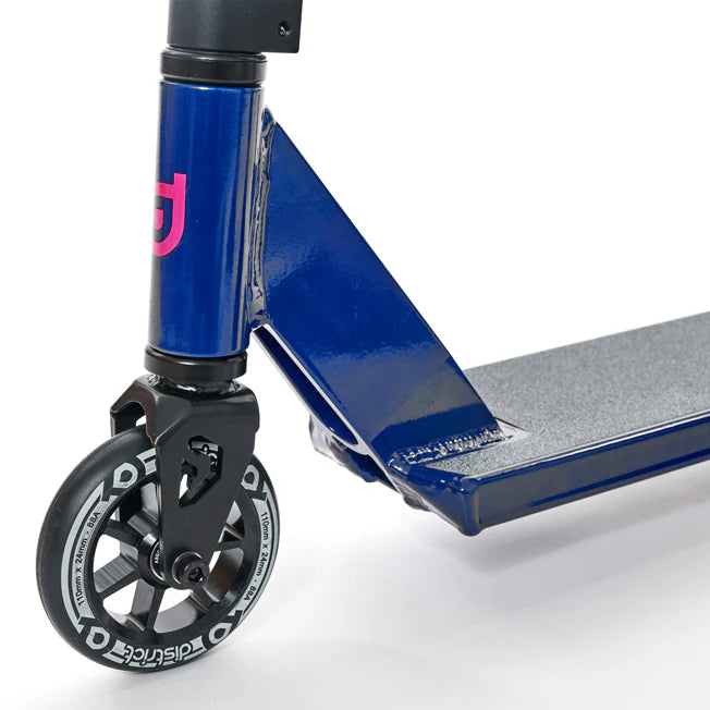 District Titus Complete Scooter - Gloss Blue / Black 110m Wheels
