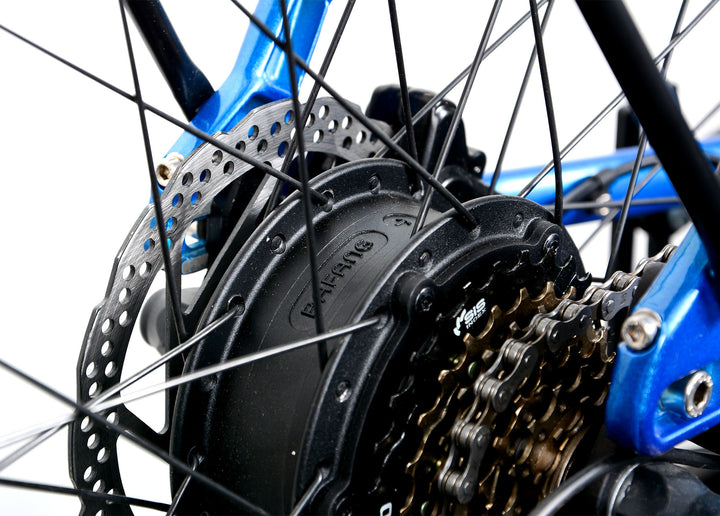 Ebco Urban 2T Blue 2024 Electric Hybrid Bike
