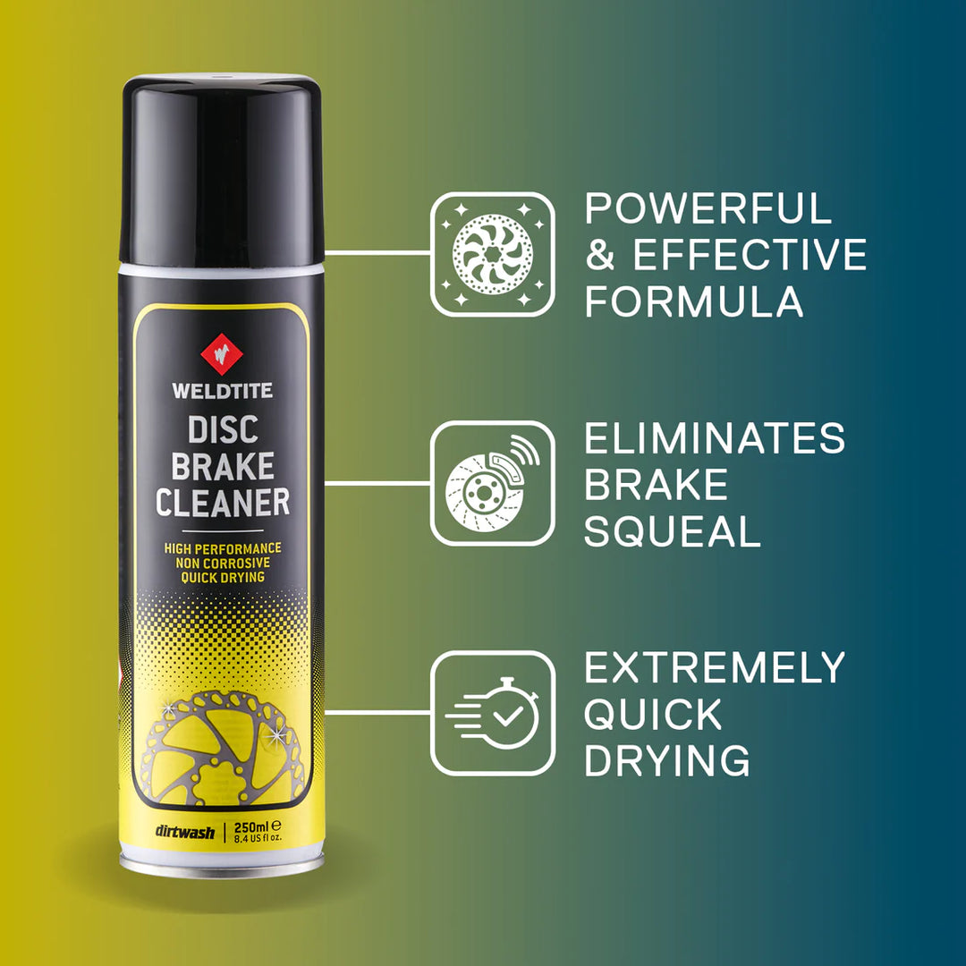 Weldtite Disc Brake Cleaner 250ml or 400ml
