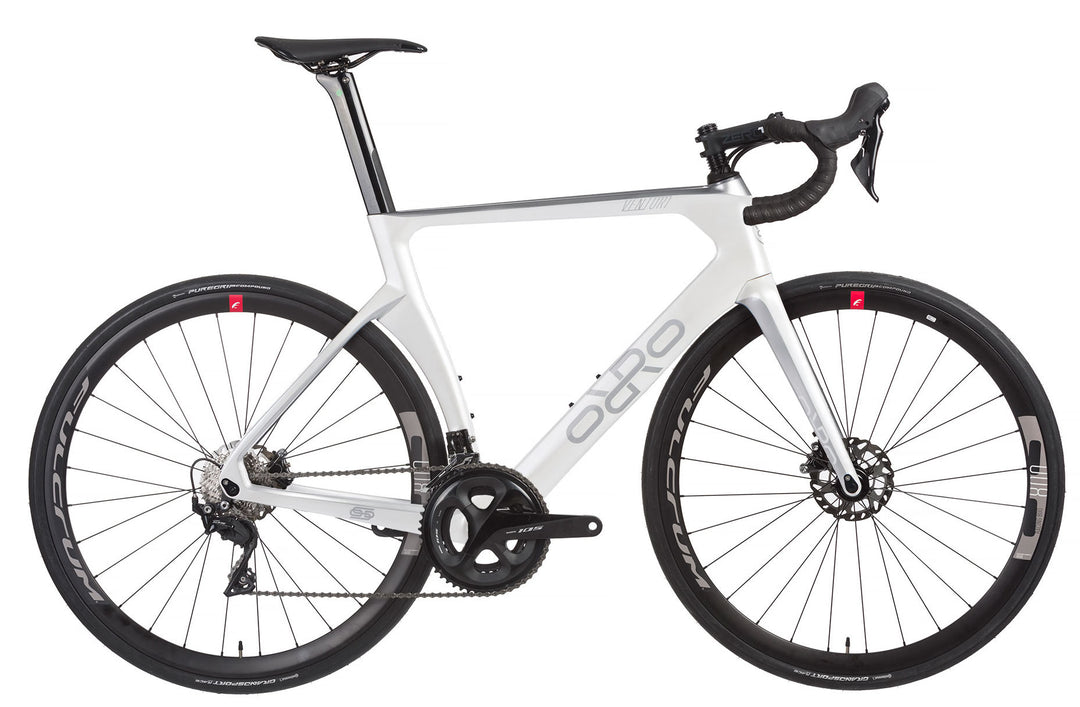 Orro Venturi Evo R7120 R800 White 2023 Road Bike
