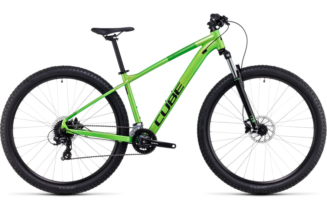 Cube Aim Misty Green 2023 Mountain Bike - Cube - Les's Cycles