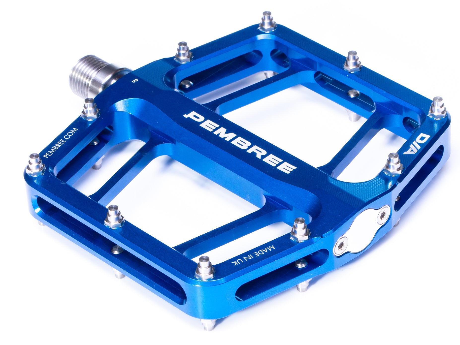 pembree pedals Pembree D2A Blue Ultimate Flat Racers Pedal