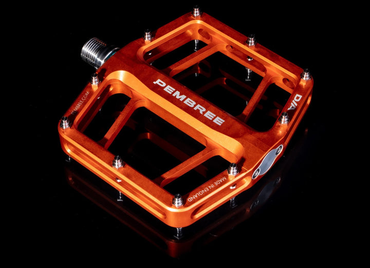 Pembree D2A Orange Ultimate Flat Racers Pedal - Pembree - Les's Cycles