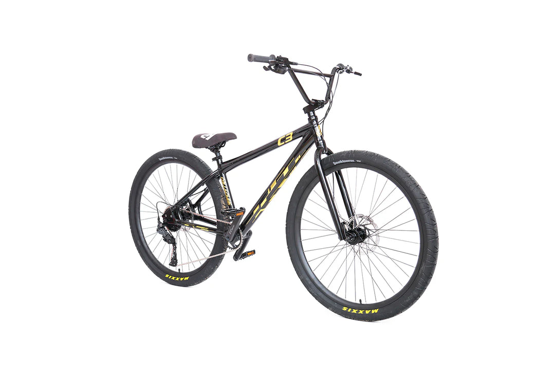 Collective Bikes C3 24K Black Gold Cruiser Bike