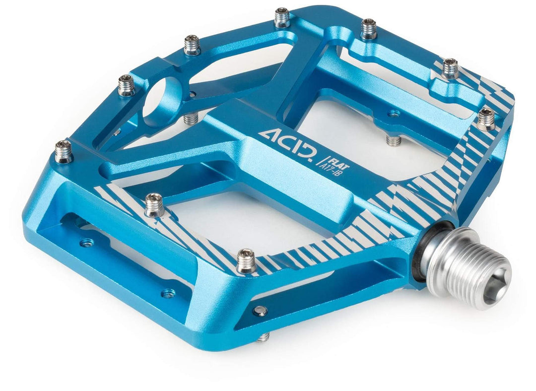Acid Flat 30 Bike Pedals Blue