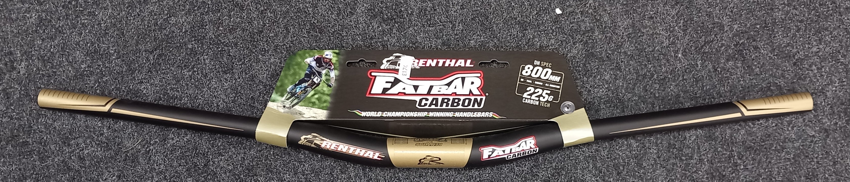 Renthal Fatbar Carbon 800mm wide 20mm rise Les s Cycles