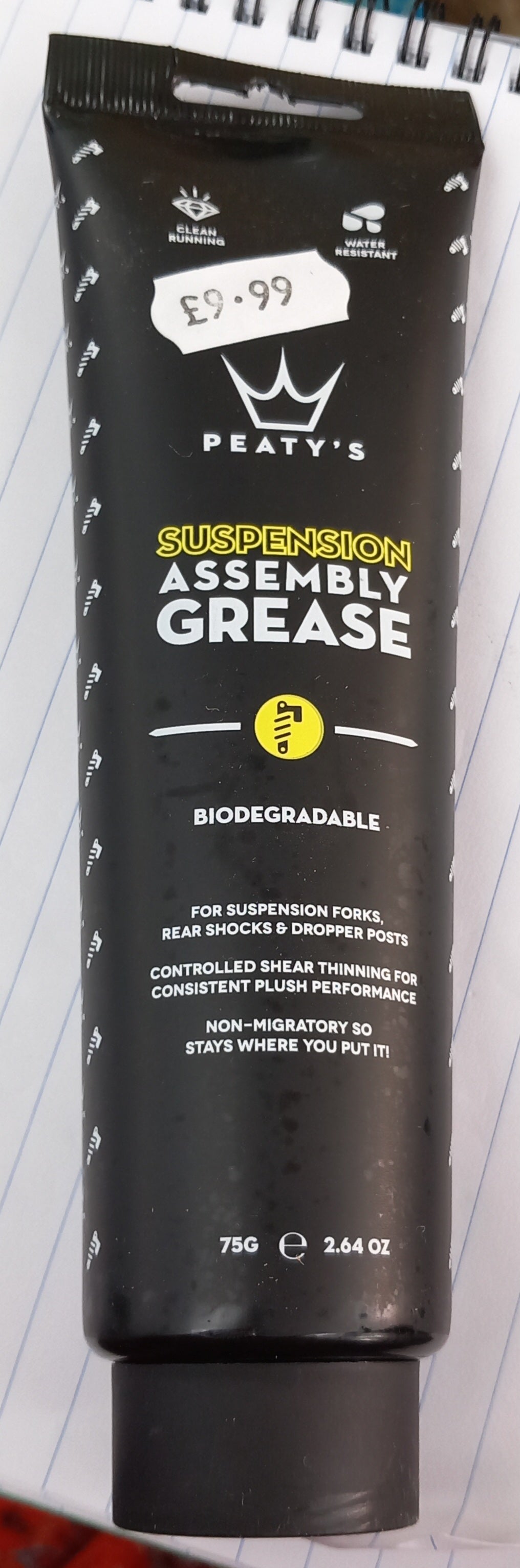 Peaty's suspension assembly grease