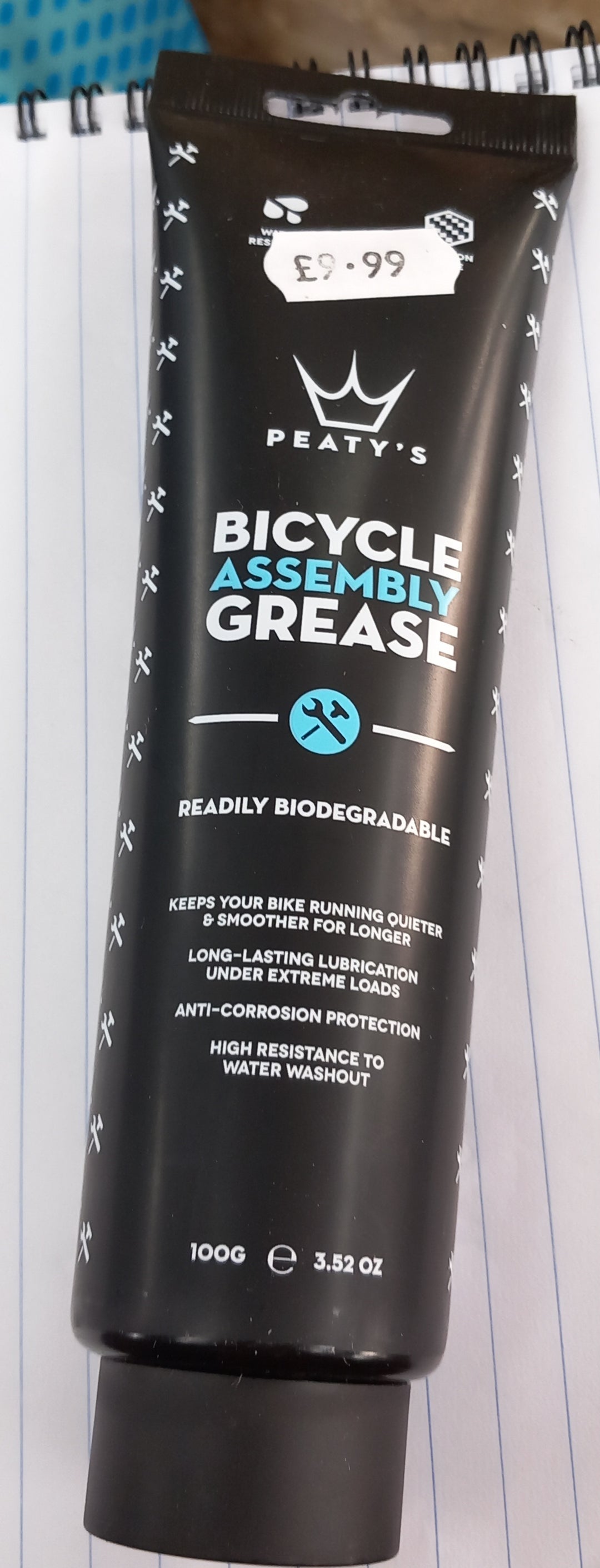 Peaty's suspension assembly grease