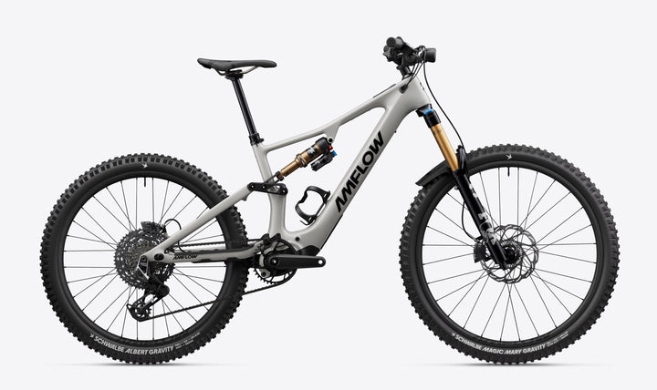 Amflow PX Carbon Pro Moonstone Grey 2027 Electric Mountain Bike