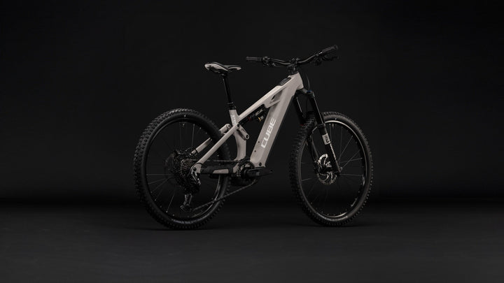 Cube Stereo Hybrid One77 HPC Race 800 Oat Grey 2027 Electric Mountain Bike