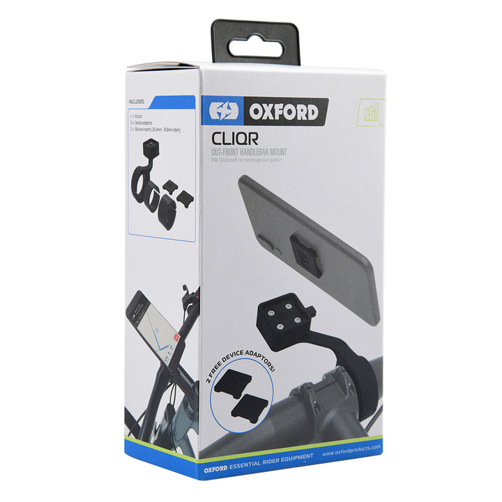 Oxford CLIQR Out-Front Handlebar Mount for Phones/Devices