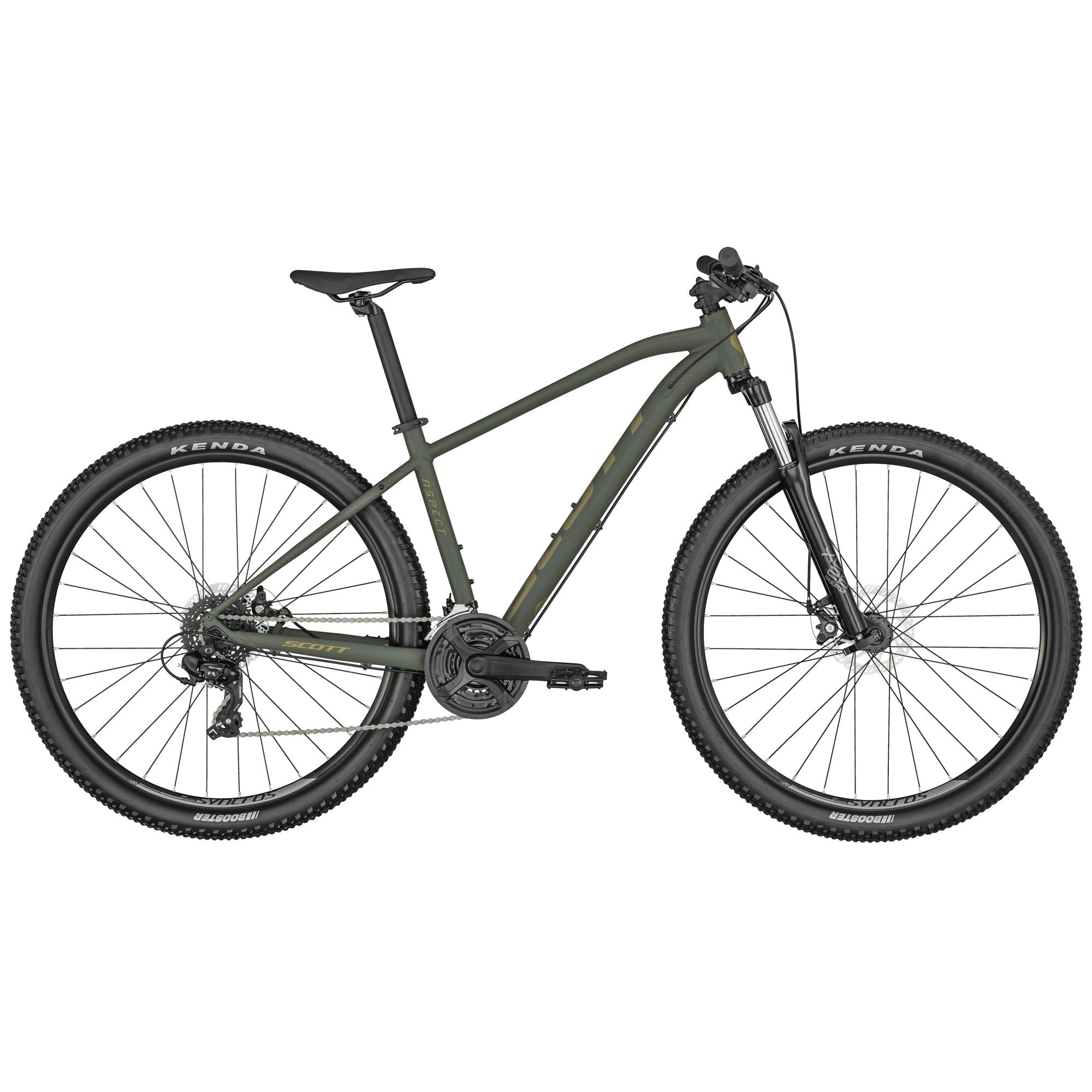 Scott Aspect 970 Dark Moss Green 2025 Mountain Bike Les s Cycles