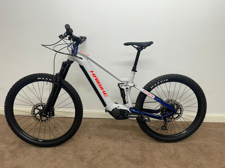 Haibike AllMtn 7 Grey 2024 FS Electric Mountain Bike - EX DEMO