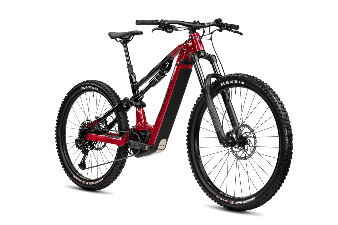 Ghost E-ASX 160 Red Full Suspension Electric Mountain Bike