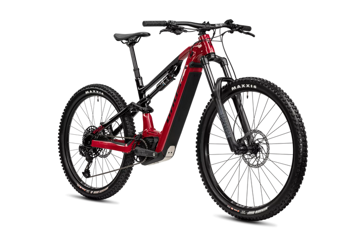 Ghost E-ASX 160 Red Full Suspension Electric Mountain Bike